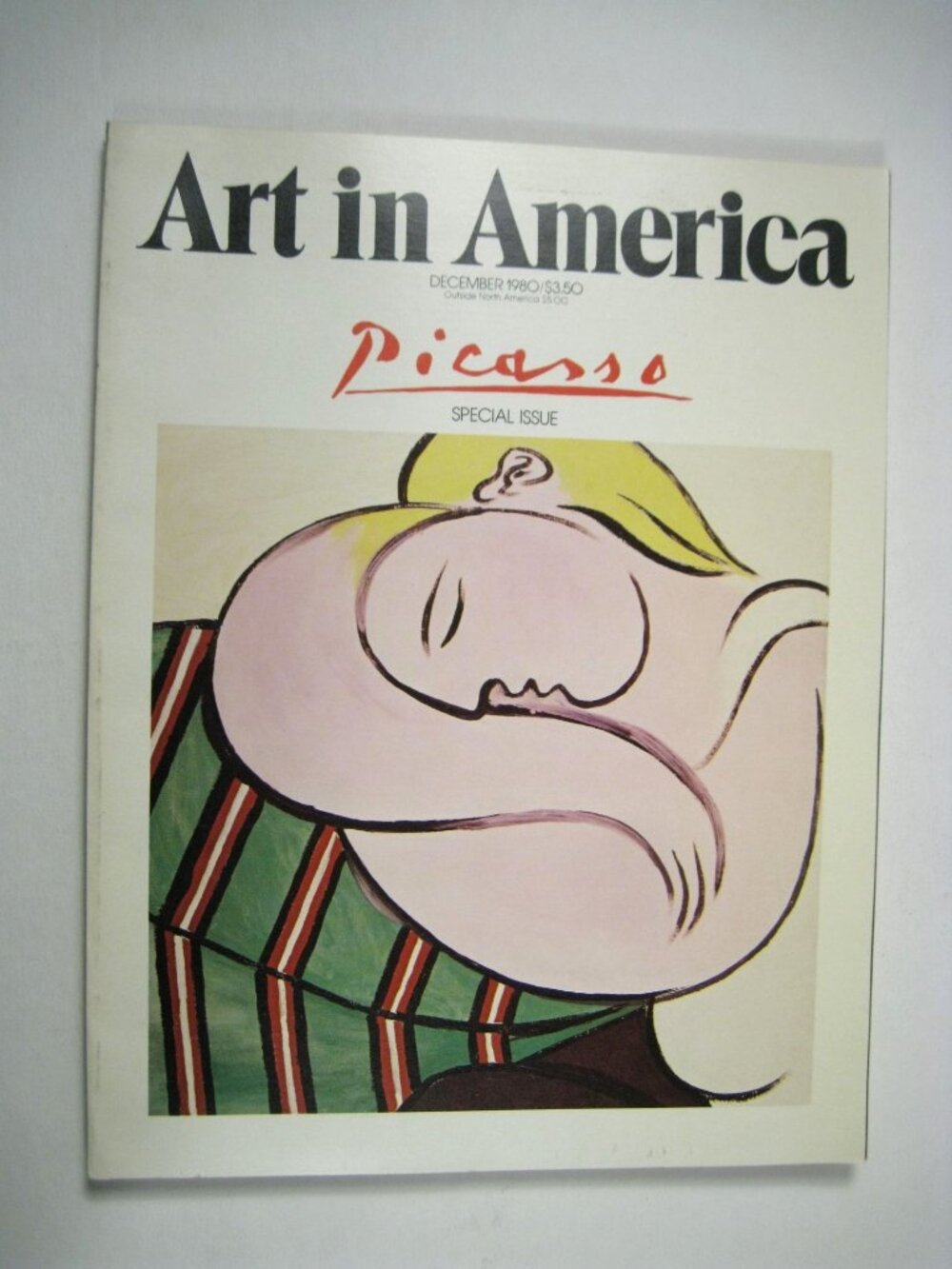 Art In America December 1980 Picasso Special Issue Magazine